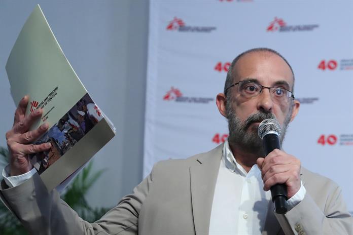Médicos Sin Fronteras cumple 40 años en México con el foco en el clima y la violencia Médicos Sin Fronteras cumple 40 años en México con el foco en el clima y la violencia