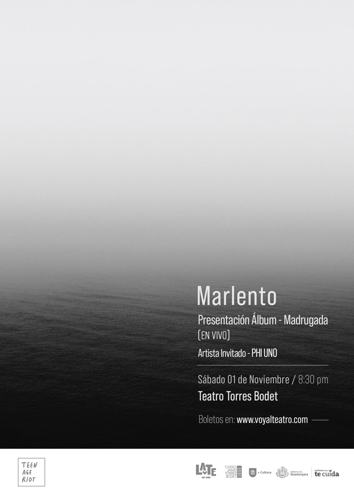 Con la recuperación de temas del pasado, los tapatíos de Marlento presentarán su álbum “Madrugada” en vivo Con la recuperación de temas del pasado, los tapatíos de Marlento presentarán su álbum “Madrugada” en vivo