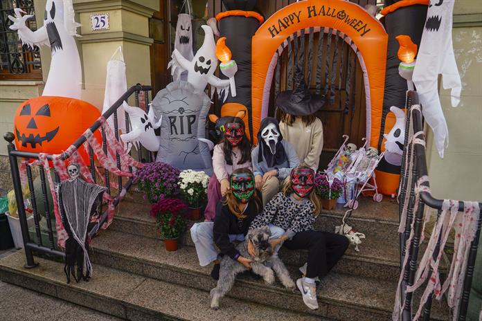Los colores de Halloween Los colores de Halloween