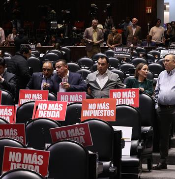 La Cámara de Diputados de México aprobó en lo general la Ley de Ingresos 2026