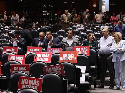 La Cámara de Diputados de México aprobó en lo general la Ley de Ingresos 2026