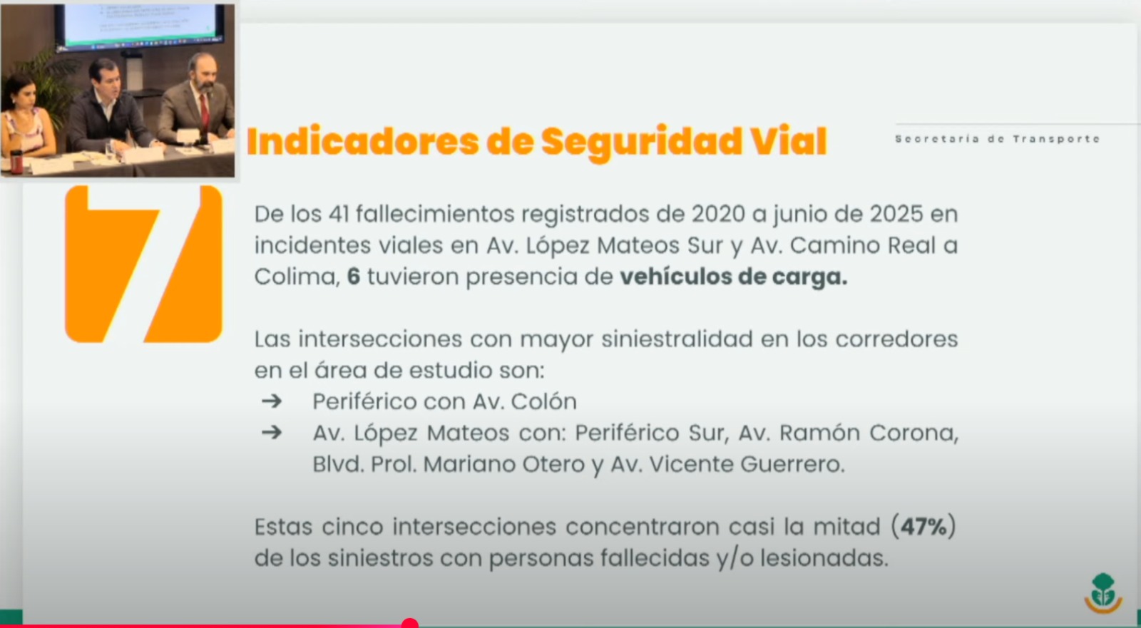 Restricción horaria a tráileres sí salva vidas, víctimas se reducen 70% en López Mateos Restricción horaria a tráileres sí salva vidas, víctimas se reducen 70% en López Mateos