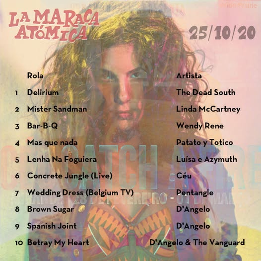 La Maraca Atomica - Lu. 20 Oct 2025 - Con una playlist de lujo La Maraca Atomica - Lu. 20 Oct 2025 - Con una playlist de lujo