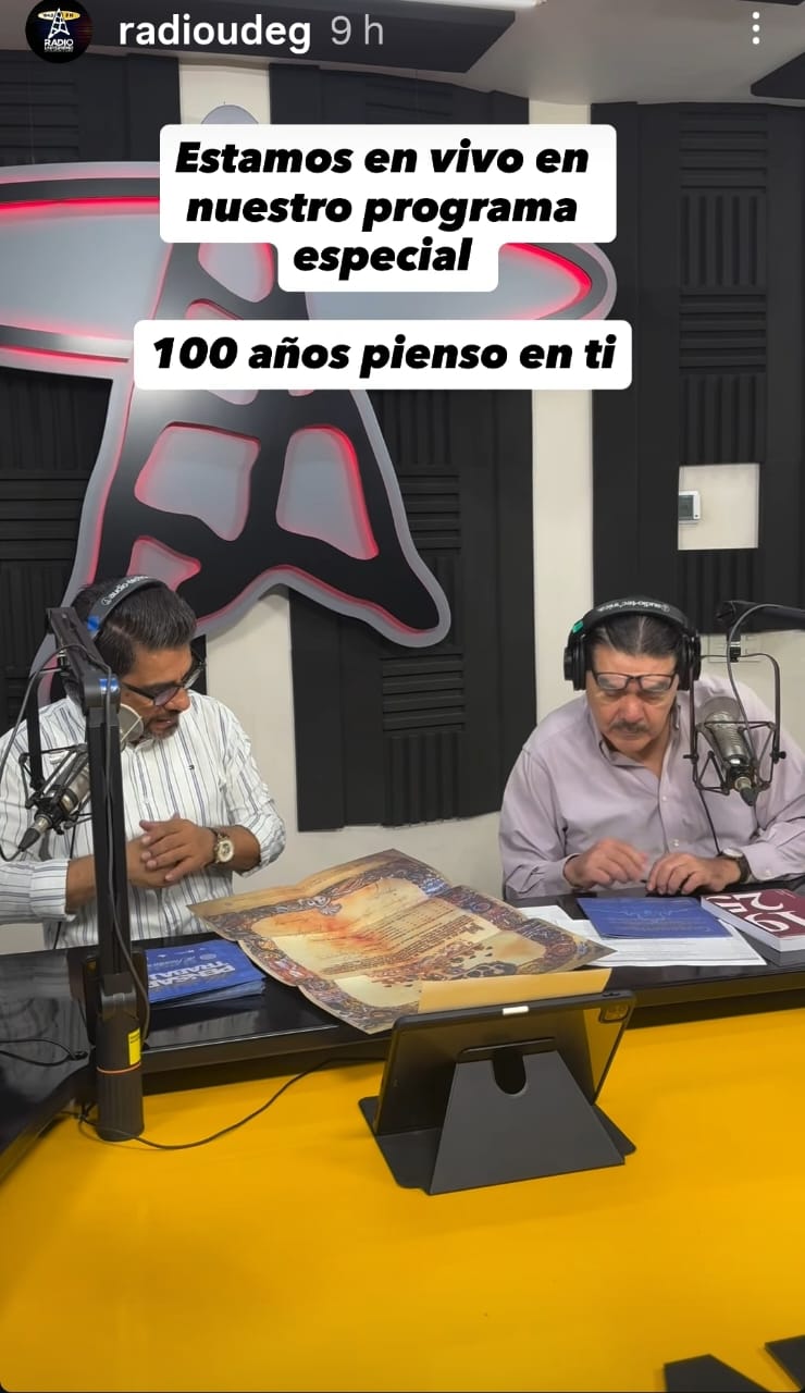 Cien años pienso en ti - Lu. 20 Oct 2025 - Programa Especial Conmemorativo Cien años pienso en ti - Lu. 20 Oct 2025 - Programa Especial Conmemorativo