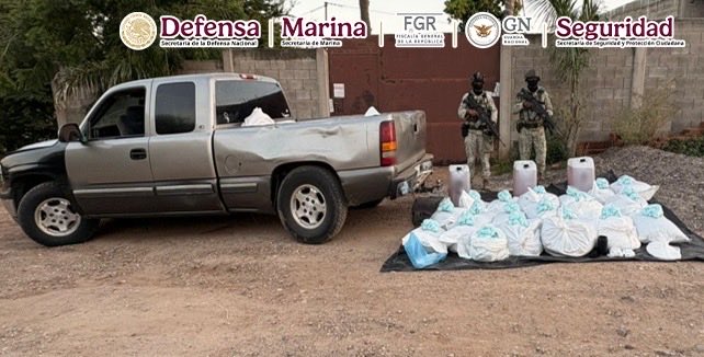 Aseguran más de 13,3 millones de dólares en drogas sintéticas en Sinaloa Aseguran más de 13,3 millones de dólares en drogas sintéticas en Sinaloa