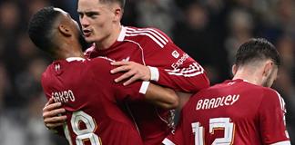 Liverpool rompe su mala racha con una goleada balsámica en Fráncfort (1-5)
