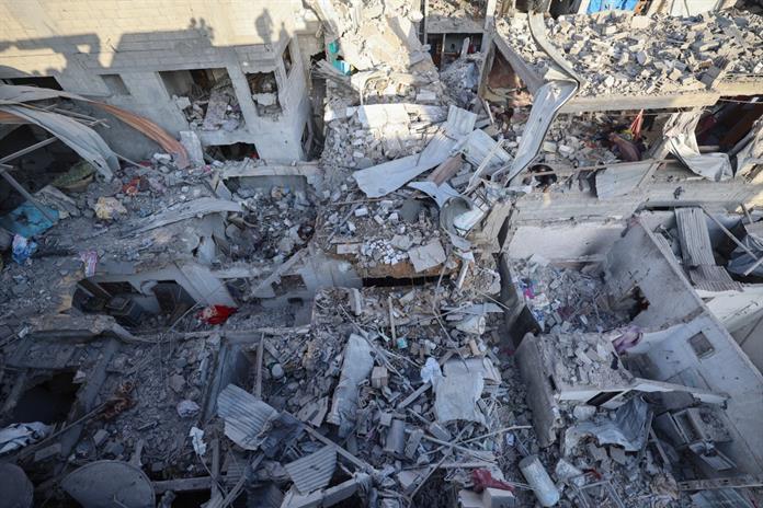 Gaza está sepultada bajo 61 millones de toneladas de escombros Gaza está sepultada bajo 61 millones de toneladas de escombros
