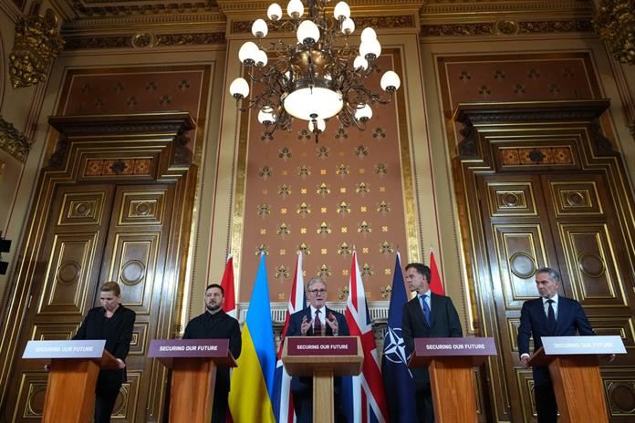Los aliados de Ucrania, decididos a aumentar la presión sobre Rusia tras reunión en Londres Los aliados de Ucrania, decididos a aumentar la presión sobre Rusia tras reunión en Londres