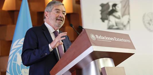 México considera que la ONU es indispensable, pero requiere “urgentemente una reforma”