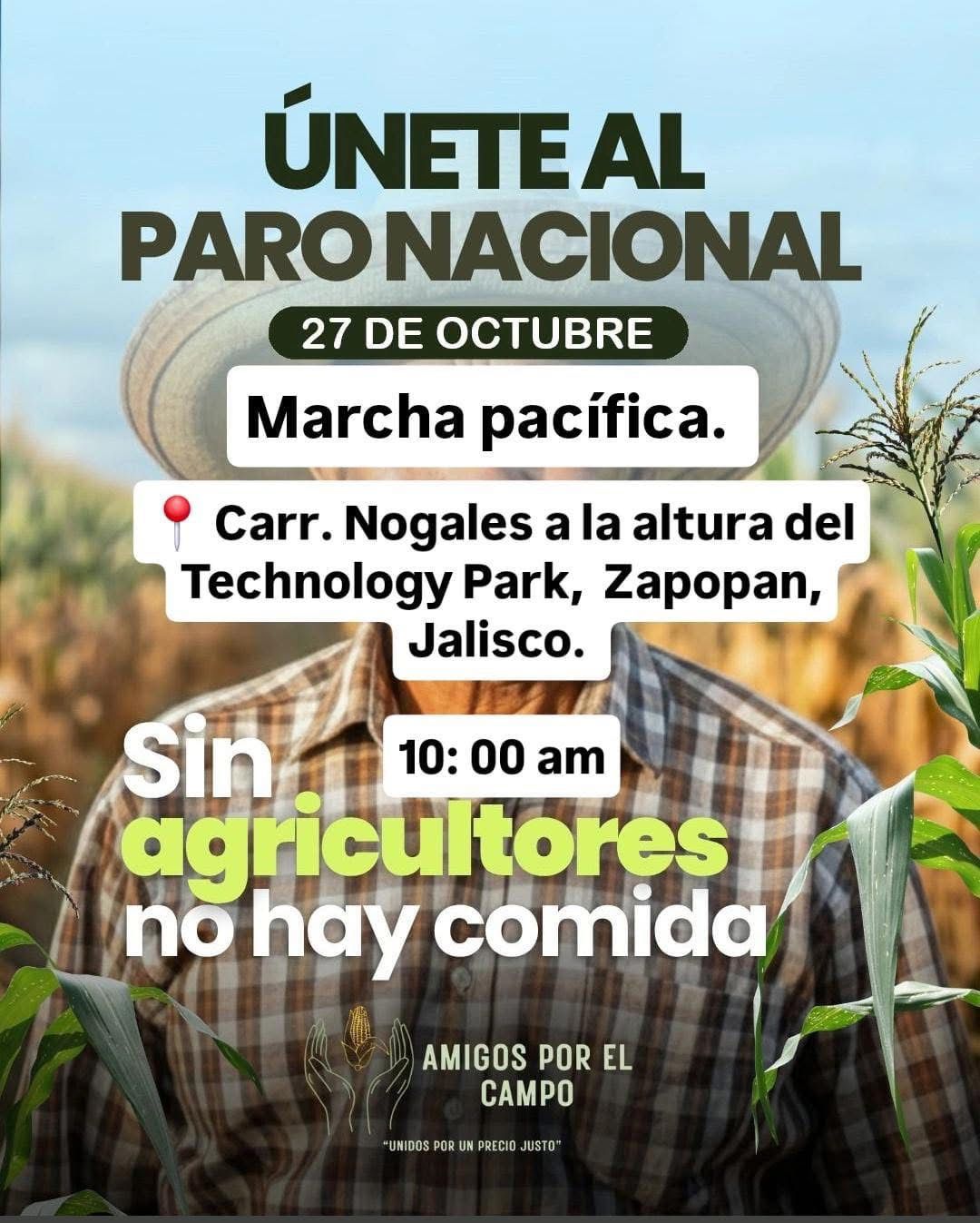 Este lunes, productores de maíz harán cierre de carreteras en Jalisco, Michoacán y Guanajuato Este lunes, productores de maíz harán cierre de carreteras en Jalisco, Michoacán y Guanajuato