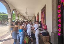 Alta respuesta en Tlaquepaque durante jornada de vacunación contra sarampión Alta respuesta en Tlaquepaque durante jornada de vacunación contra sarampión