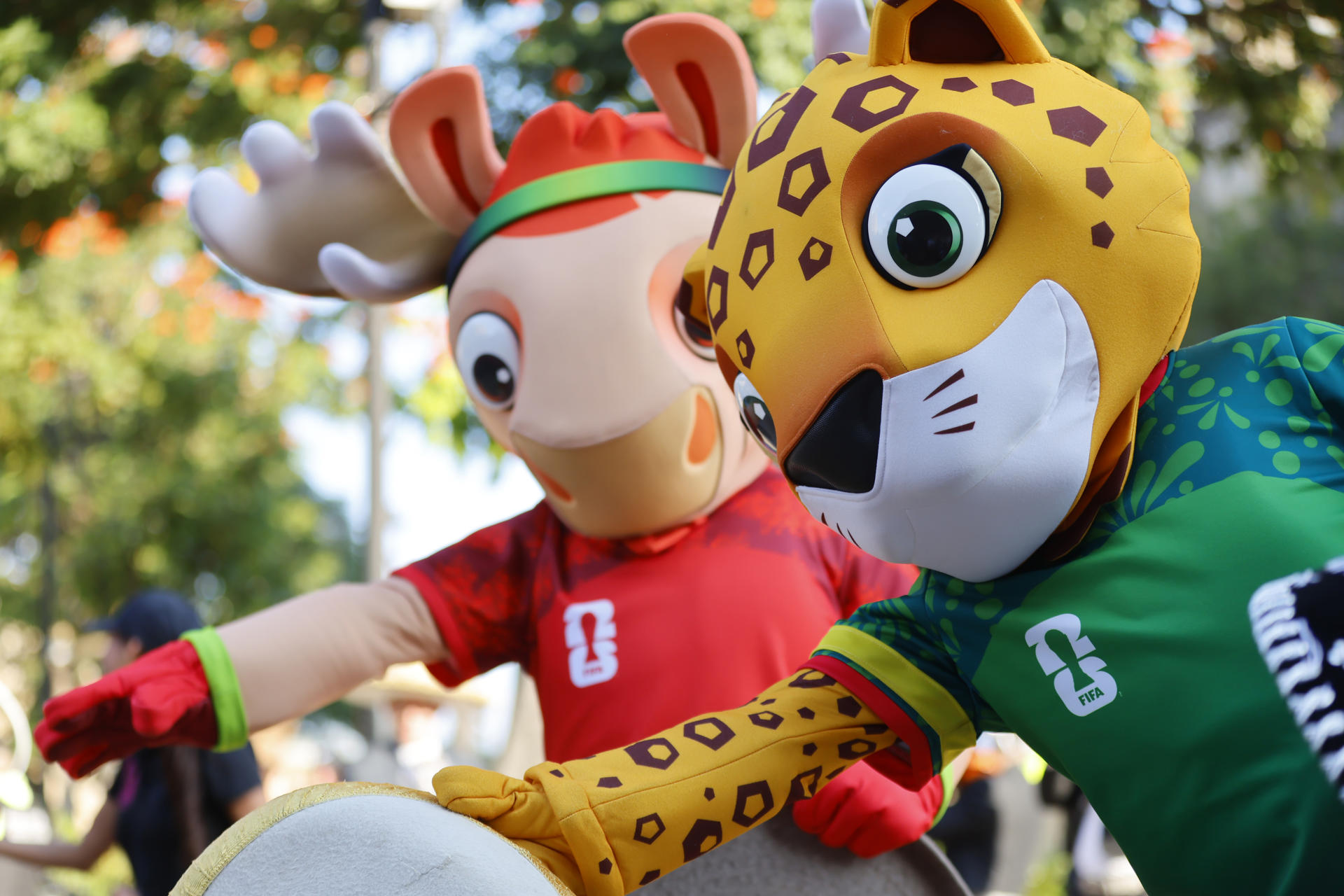 Las mascotas Zayu, Cluth y Maple son presentadas en Guadalajara Las mascotas Zayu, Cluth y Maple son presentadas en Guadalajara