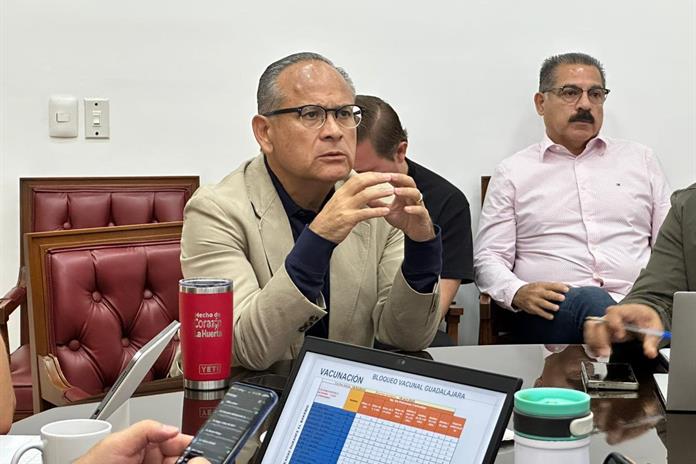 Salud Jalisco pide a la UdeG unir fuerzas contra el sarampión Salud Jalisco pide a la UdeG unir fuerzas contra el sarampión