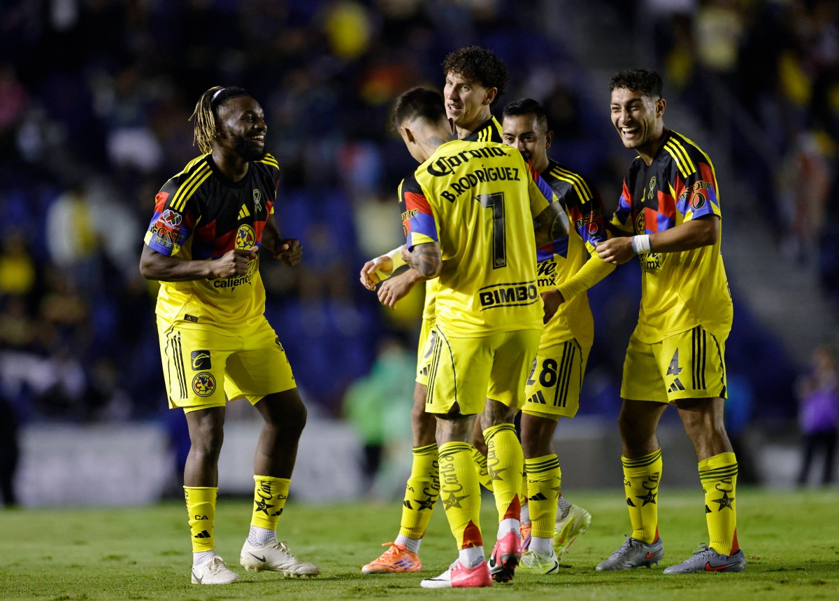 América salta al tercer lugar del Apertura, que lidera Cruz Azul