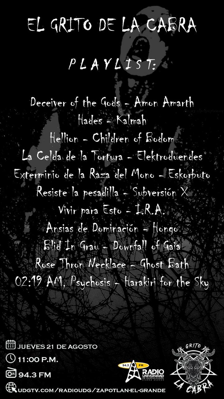 El Grito de la Cabra | 21 de Agosto 2025 El Grito de la Cabra | 21 de Agosto 2025