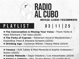 Radio al Cubo - Lu. 03 Nov 2025