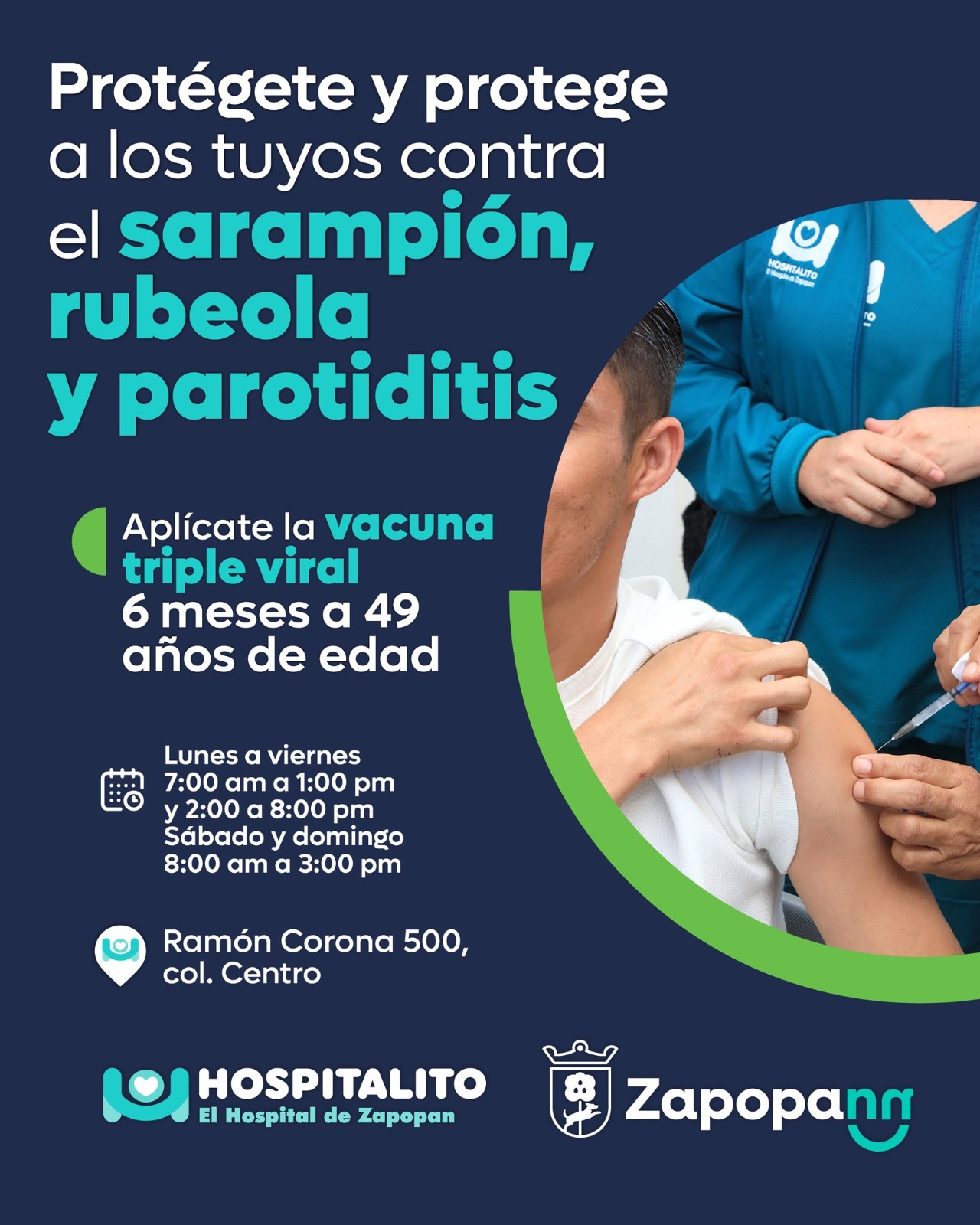 Octubre cierra con 143 casos de sarampión; anuncian centro de vacunación en CUCEA Octubre cierra con 143 casos de sarampión; anuncian centro de vacunación en CUCEA