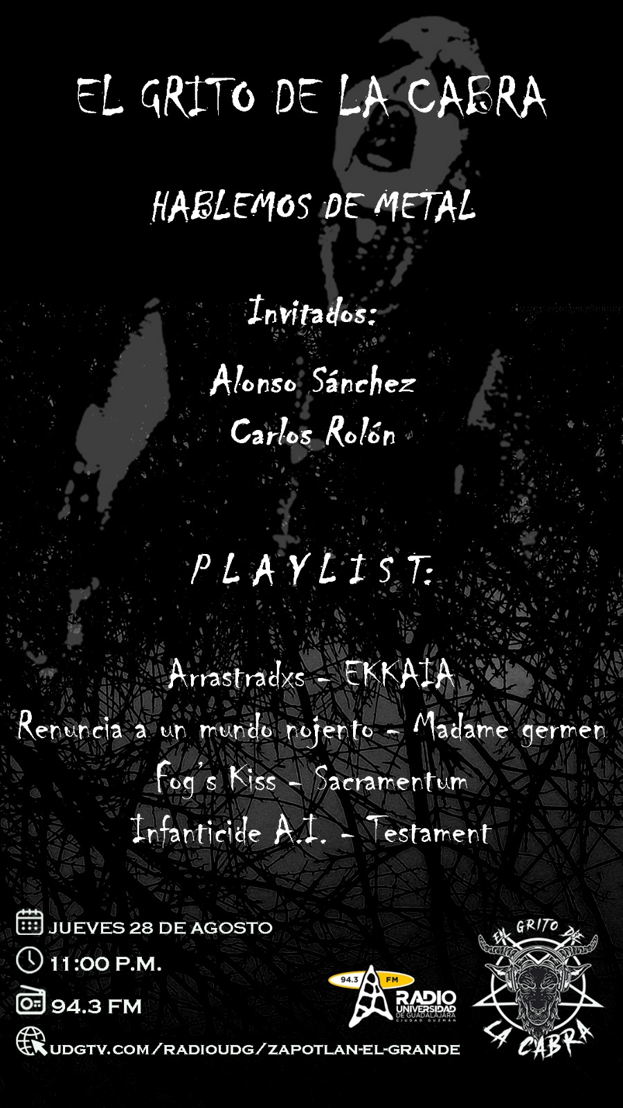 El Grito de la Cabra | 28 de Agosto 2025 El Grito de la Cabra | 28 de Agosto 2025