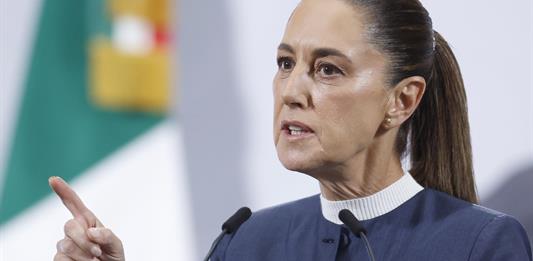 Presidenta de México destaca que homicidios dolosos bajan 37% durante su primer año de gobierno