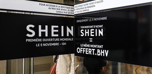 Francia inicia la suspensión temporal de Shein coincidiendo con apertura de primera tienda