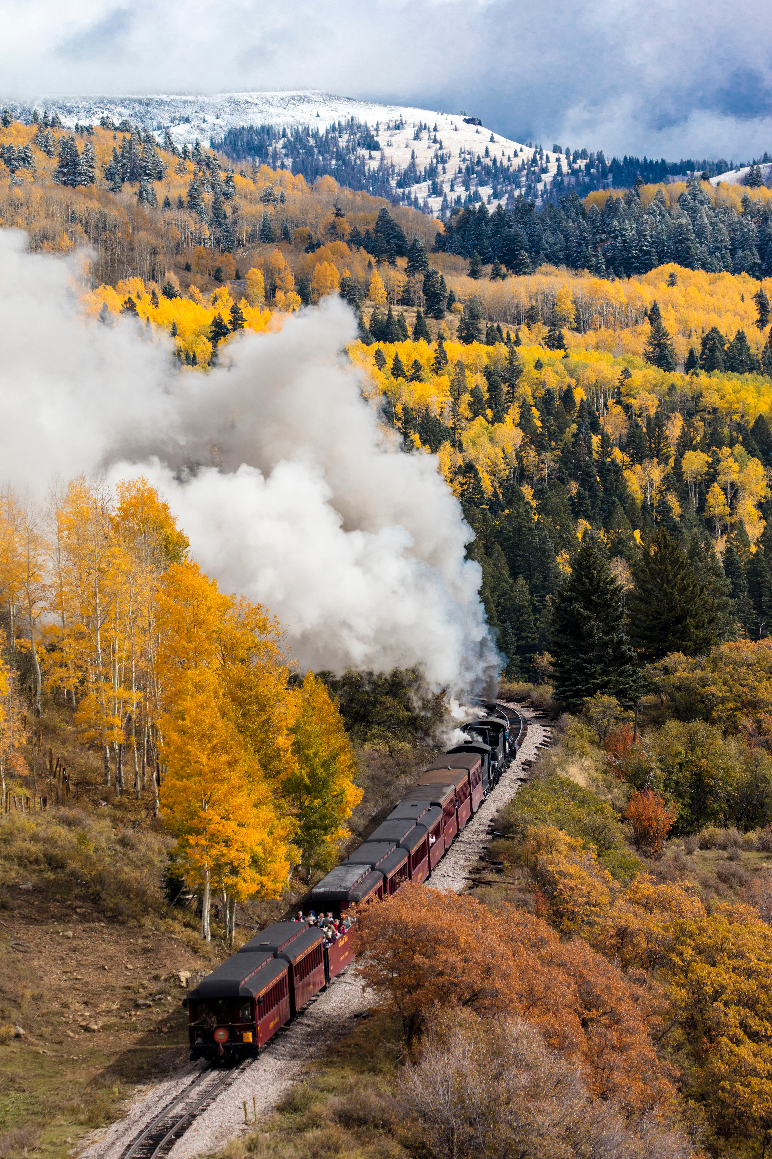 Los viajes otoñales en tren más espectaculares Los viajes otoñales en tren más espectaculares