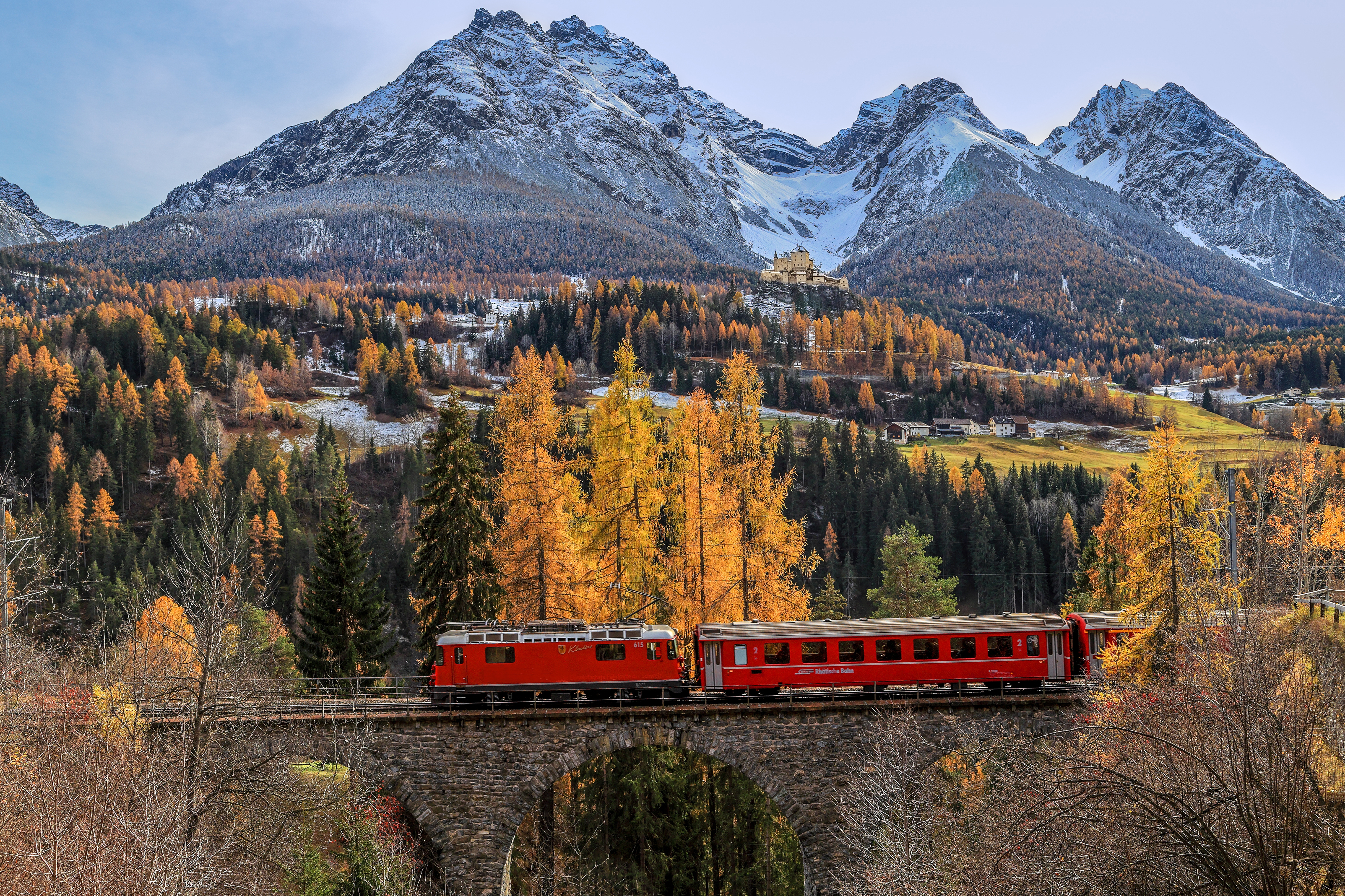 Los viajes otoñales en tren más espectaculares Los viajes otoñales en tren más espectaculares