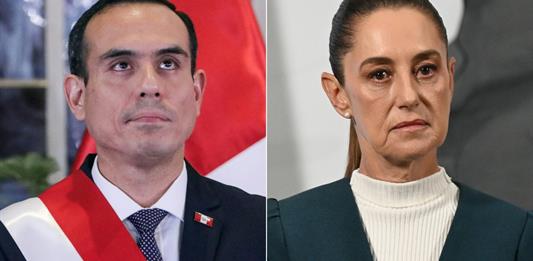 El Congreso de Perú declara persona non grata a la presidenta de México