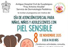 Más de la mitad de niños tienen problemas de piel; Hospital Civil lanza jornada de detección gratuita Más de la mitad de niños tienen problemas de piel; Hospital Civil lanza jornada de detección gratuita