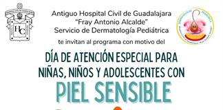 Más de la mitad de niños tienen problemas de piel; Hospital Civil lanza jornada de detección gratuita Más de la mitad de niños tienen problemas de piel; Hospital Civil lanza jornada de detección gratuita