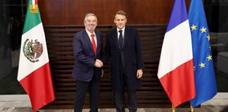 México recibe a Macron: foco en comercio y devolución de manuscritos indígenas México recibe a Macron: foco en comercio y devolución de manuscritos indígenas