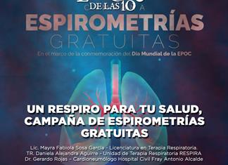 Un respiro para tu salud, Campaña de espirometrías gratuitas - El Expresso de las 10 - Ma. 11 Noviembre 2025