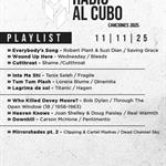 Radio al Cubo - Ma. 11 Nov 2025