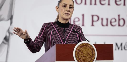 Sheinbaum defiende vallas en Palacio Nacional para prevenir violencia por protestas