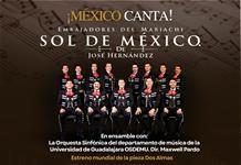 José Hernández celebrará 50 años en la música junto al Mariachi Sol de México en Guadalajara