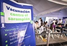 Módulos de vacunación vs sarampión están abiertos a todo el público: Karla Planter