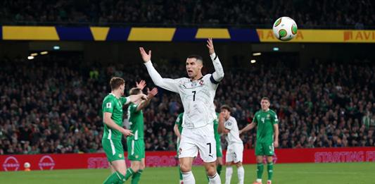 Portugal cae ante Irlanda y aplaza su eventual clasificación al Mundial