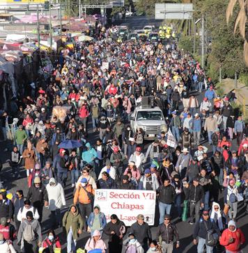 Maestros amenazan con boicotear el Mundial en México si no hay acuerdo con el Gobierno