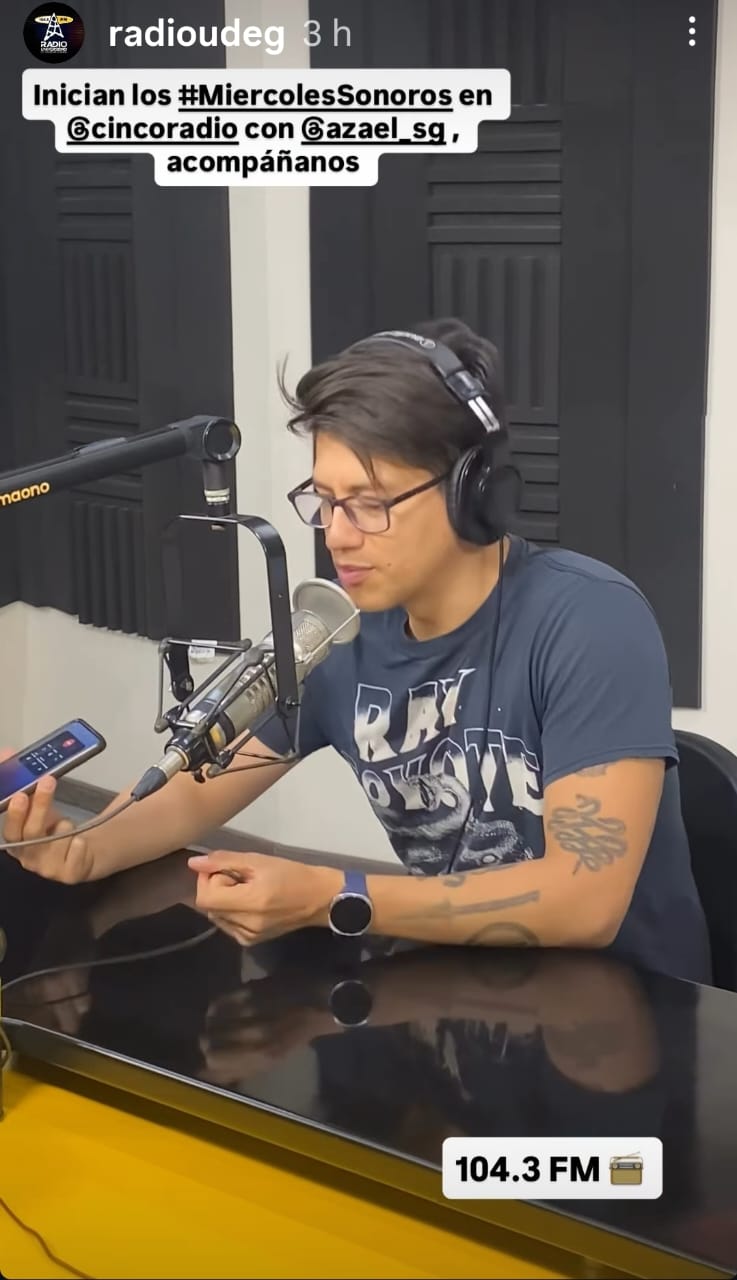 Punto Cinco - Mi. 12 Nov 2025 - #MiercolesSonoro Punto Cinco - Mi. 12 Nov 2025 - #MiercolesSonoro