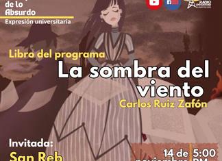 Expresión Universitaria: Lo liquido de lo absurdo - 14 de Noviembre del 2025 - Hablaremos del libro La sombra del viento de Carlos Ruiz Zafón Expresión Universitaria: Lo liquido de lo absurdo - 14 de Noviembre del 2025 - Hablaremos del libro La sombra del viento de Carlos Ruiz Zafón