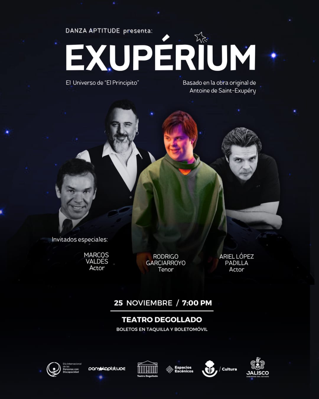 Danza Aptitude celebra 20 años de inclusión con El universo de El Principito” en el Teatro Degollado