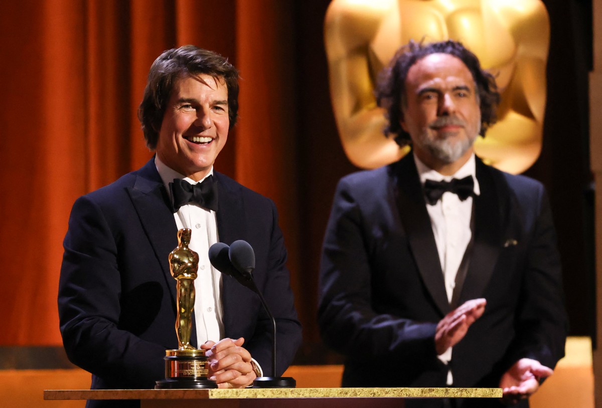Tom Cruise recibe Óscar honorario por su trayectoria Tom Cruise recibe Óscar honorario por su trayectoria