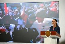 Sheinbaum acusa a oposición y grupos violentos tras choques en protesta Sheinbaum acusa a oposición y grupos violentos tras choques en protesta