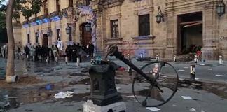 Gobierno espera peritaje del INAH para cuantificar daños tras disturbios en el Centro