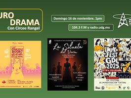 La silueta del varón. Los conejitos rosas... Impro Fest GDL. Puro Drama 16 noviembre 2025