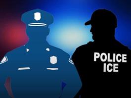 Organizaciones civiles colocan lonas en muro de Tijuana contra detenciones de migrantes mexicanos en EE.UU.