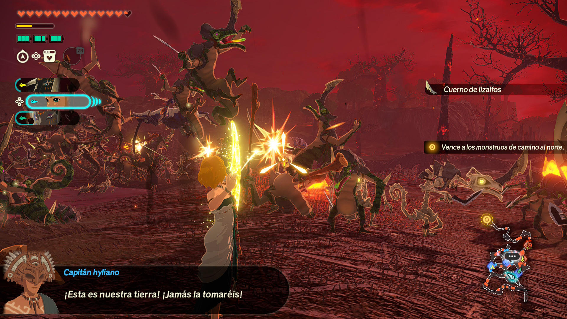 Nintendo lanza Hyrule Warriors: La era del destierro, la entrega más táctica de Zelda