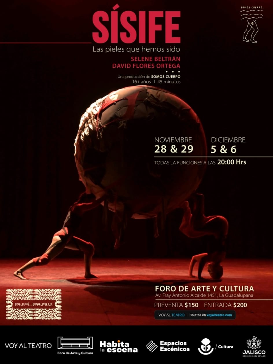 Guadalajara recibirá “Sísife / Las pieles que hemos sido”, danza sobre el cuerpo y la vejez