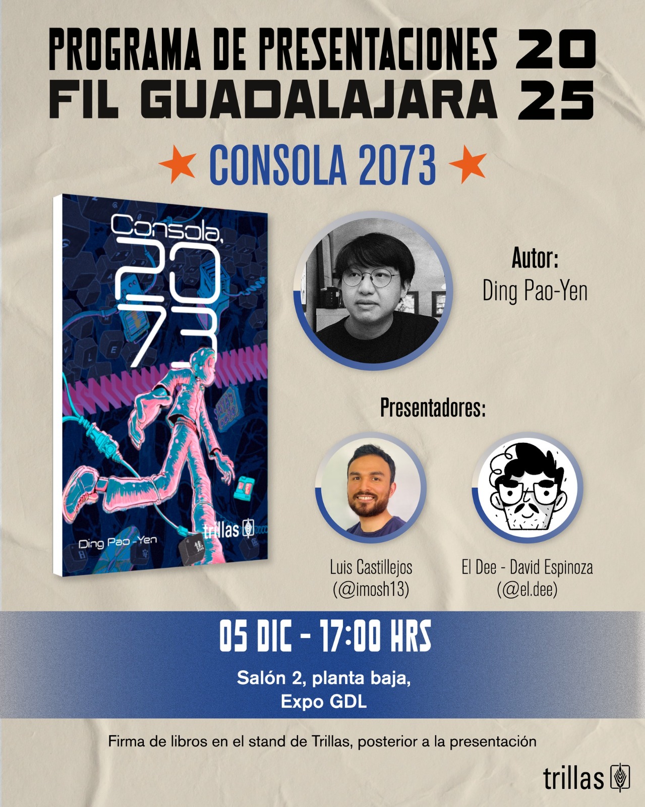 Editorial Trillas apuesta por la diversidad temática y un stand renovado en la FIL Guadalajara 2025