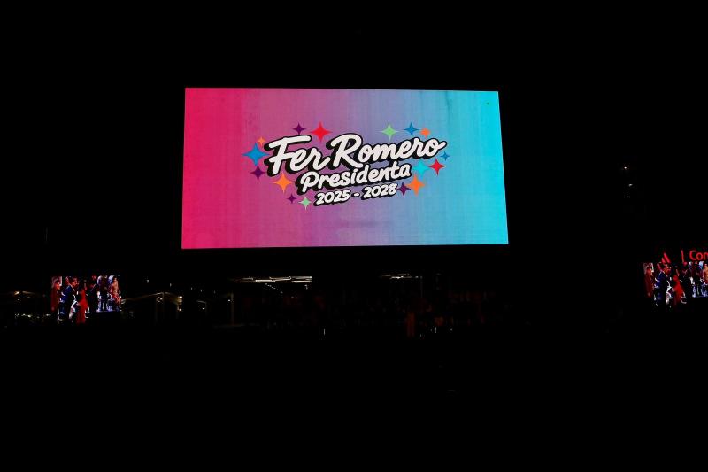 Fer Romero rinde protesta al frente de la FEU; promete una organización crítica y cercana