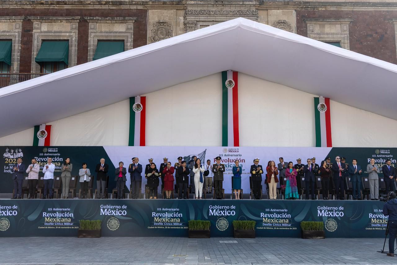 Presidencia de México reafirma rechazo a injerencia extranjera en aniversario de la Revolución